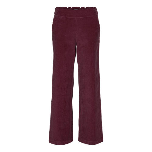 Victoria Bordeaux Corduroy Pant - Fløjl