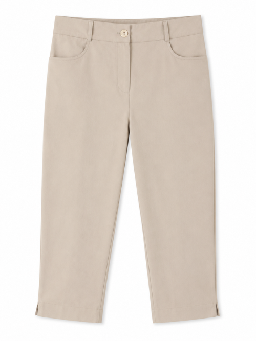 Liza Sand Capri Bukser