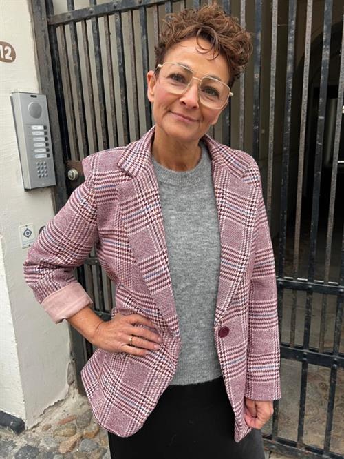 Sabrina Blazer Bordeaux
