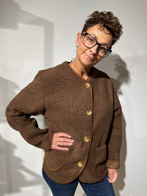 Samantha Jacket Dark Chocolate