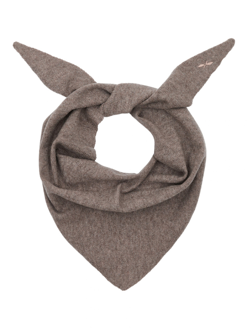 Lise Ash Brown Meleret Cashmere Scarf