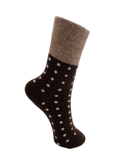 BC Alista Coffee Wool Sock
