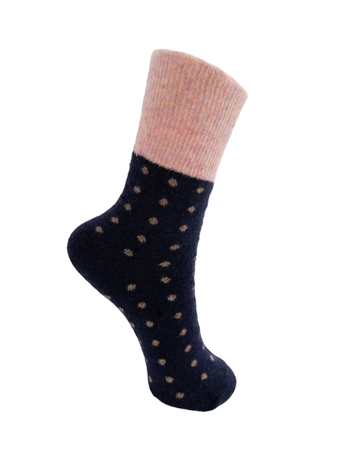BC Alista Navy Wool Sock