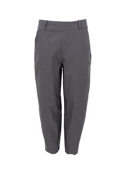 Beverly Barrel Pant Steel Grey
