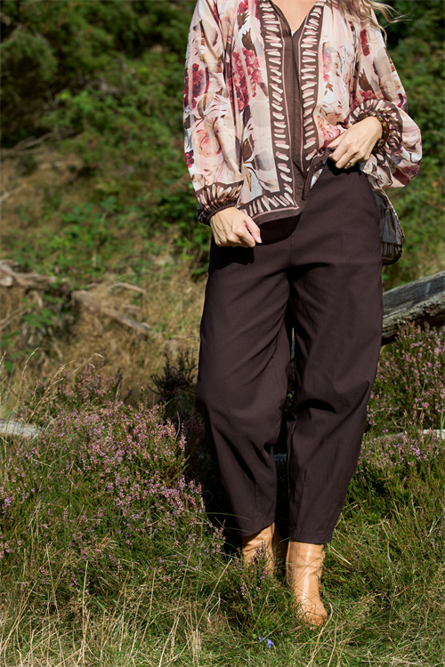 BC Beverly Coffee Barrel Pant