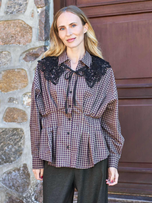 BC Campbell Tailored Shirt Plum