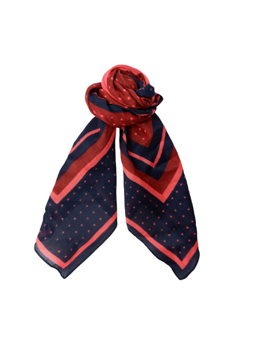 BC Caudrey Navy Mini Scarf