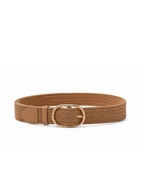 BC Charmaine Jute Belt Khaki