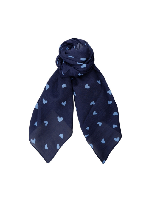 BC Claudine Navy Mini Scarf