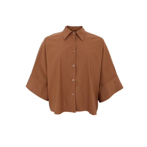 BC Davina Loose Shirt Hazelnut Brown