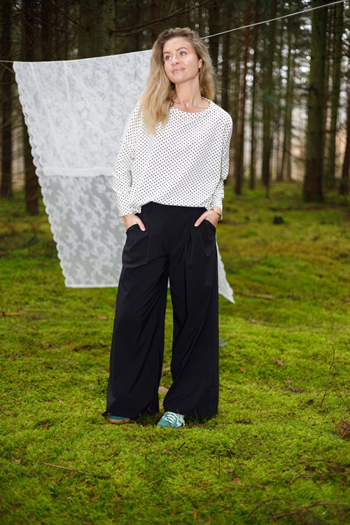 BC Davina Wideleg Pants Black