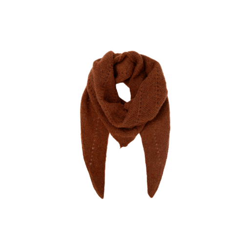BC Dell Camel Knittet Mini Scarf