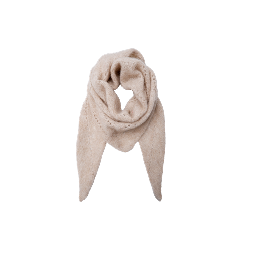 BC Dell Natural Knittet Mini Scarf