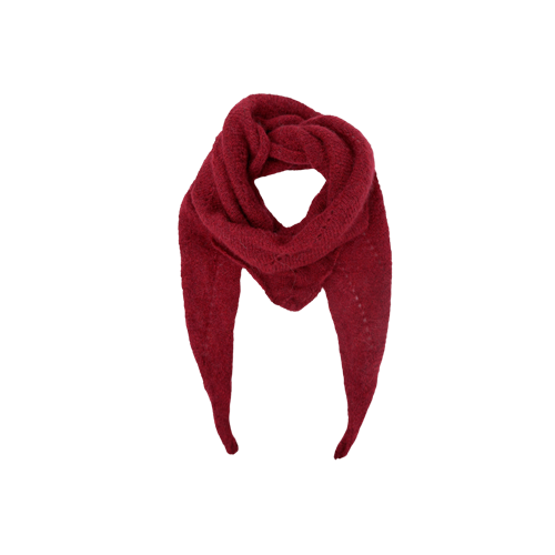 BC Dell Wine Knittet Mini Scarf