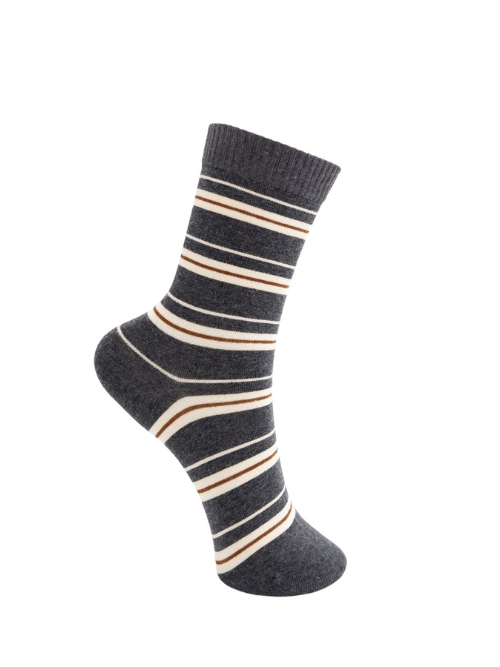BC Eve Grey Stripe Sock
