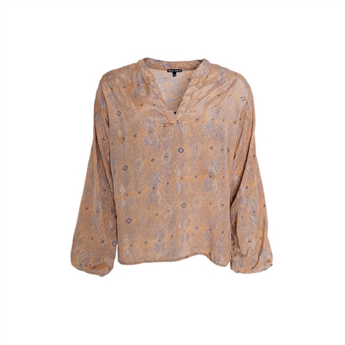 BC Luna Blouse Argyle Sand 