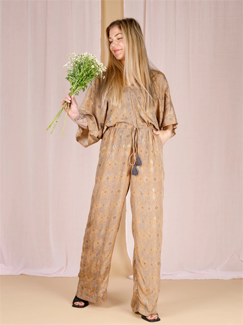 BC Luna Double V-Neck Jumpsuit