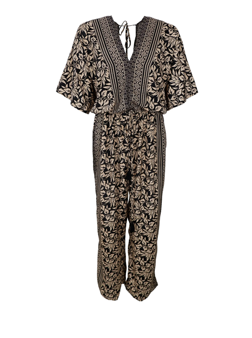 BC Luna Double V-Neck Jumpsuit Sahara Moon