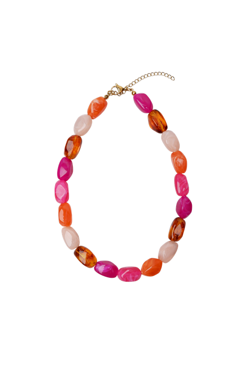 BC Lyon Necklace Pink Multi