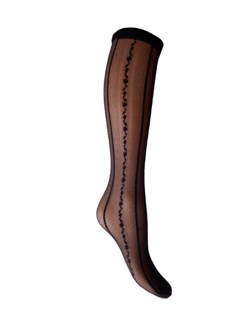 BC Malva Black Knee High Socks