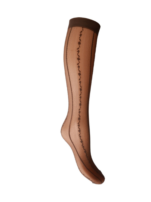 BC Malva Espresso Knee High Socks
