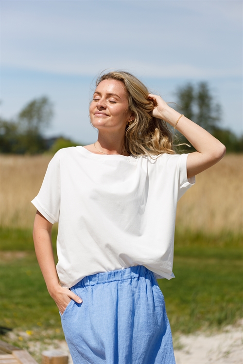 BC May Loose Blouse Off White