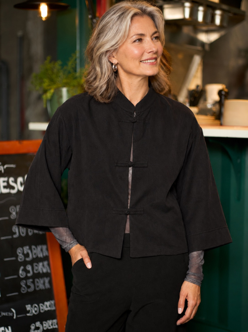 BC Moon Black Shirt Blouse