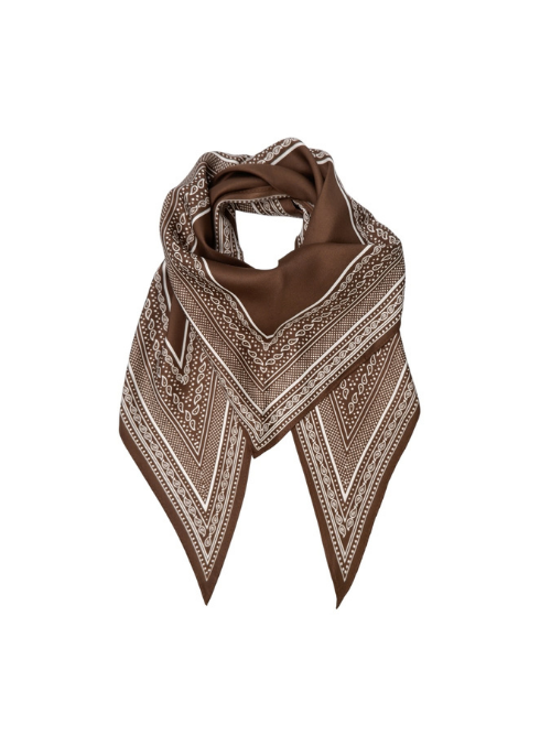 BC Signe Coffee Satin Scarf
