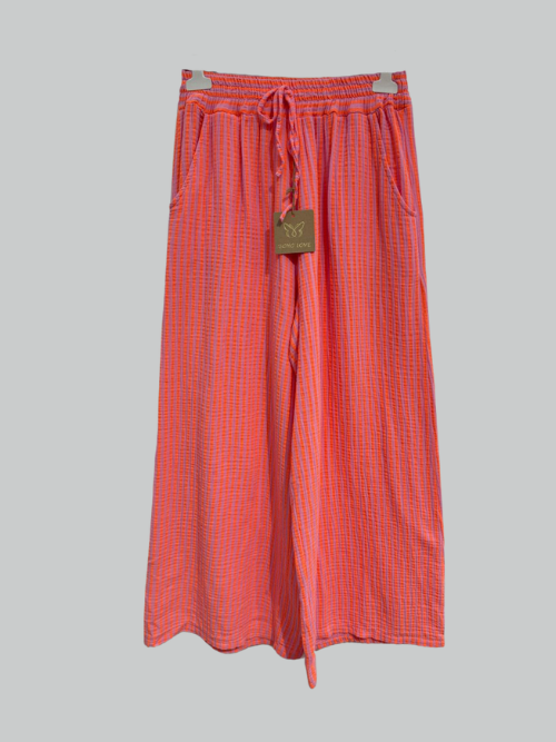 Stripe Pants Orange