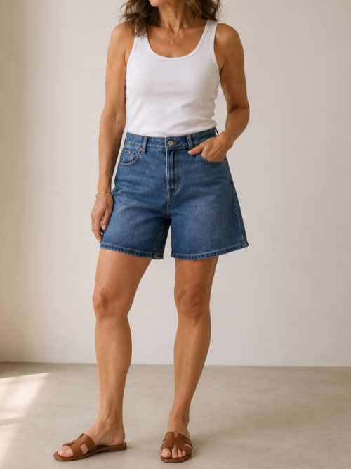 Alvett Shorts Light Denim