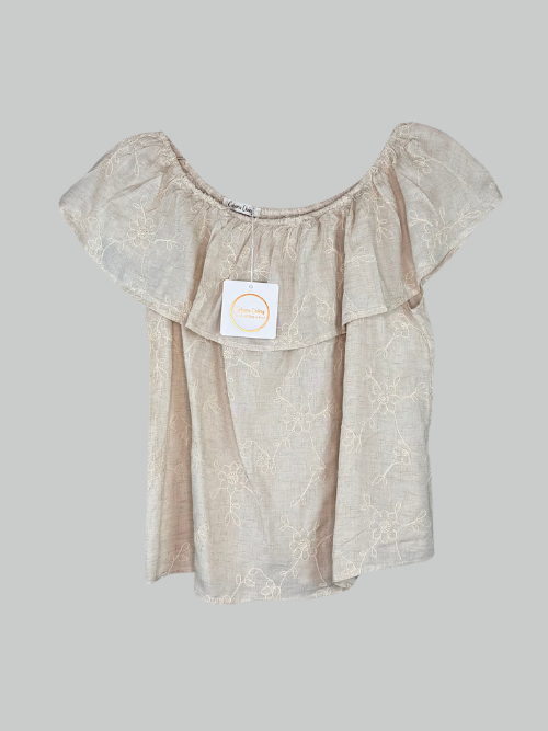 Alvilda Blouse Beige