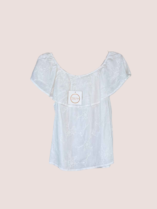 Alvilda Blouse White