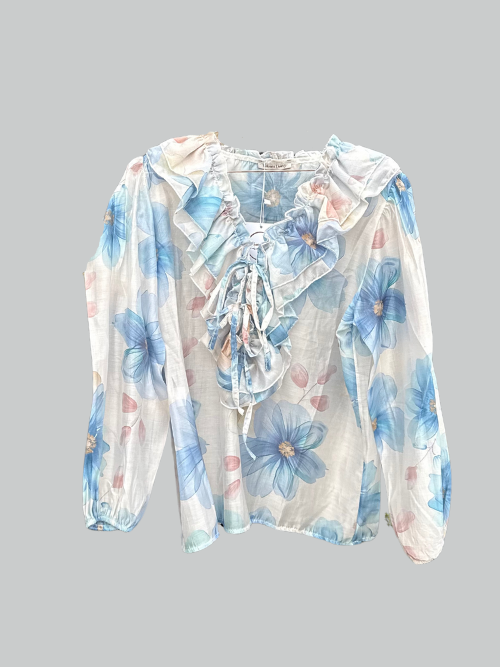 Blume Blouse Jeans Blue