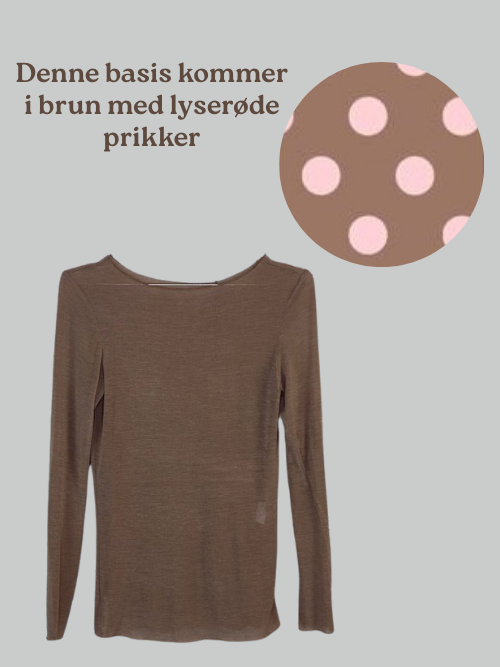 Cash Dot Brown / Rose T- Shirt