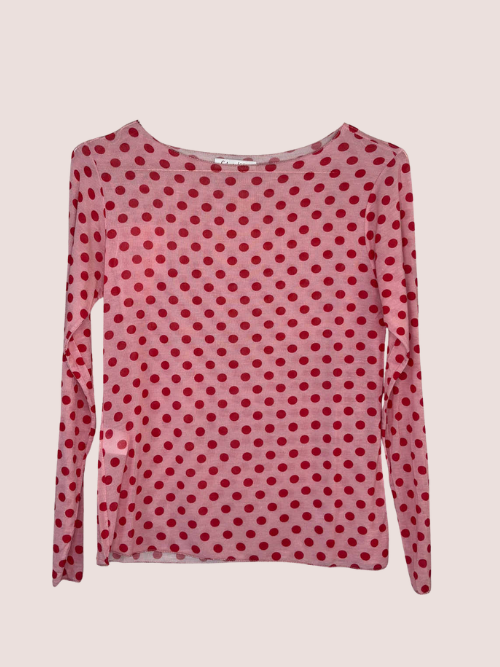 Cash Dot Rose / Red T- Shirt