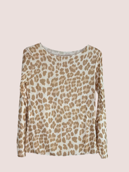 Cash Leo Beige T-Shirt