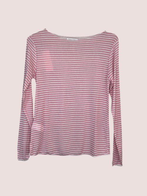 Cash Rosa Stripe T- Shirt