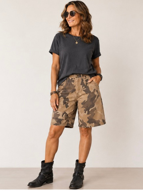 Crush Nature Camo Shorts