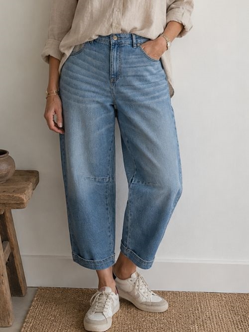 Dalila Jeans Light Blue Denim 