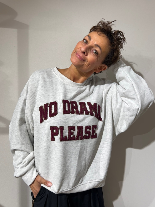 Drama Sweatshirt Grey