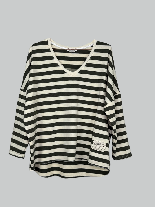 Garda Military / Offwhite Blouse