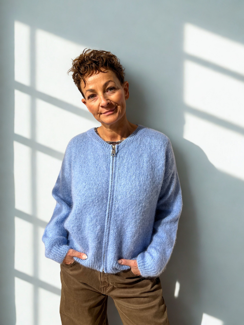 Molton Blue Sky Cardigan 