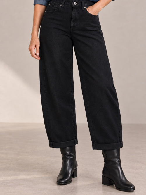 Mowita Black Denim Jeans