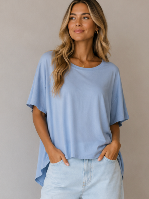 Regent Light Blue Big Tee