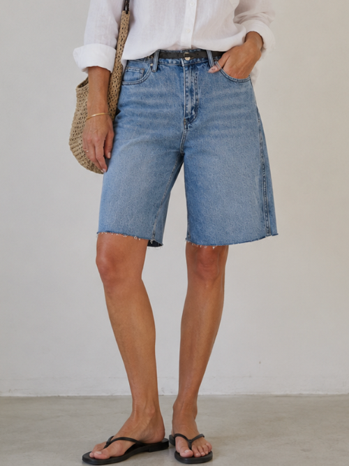 Sofia Denim Shorts Light Denim