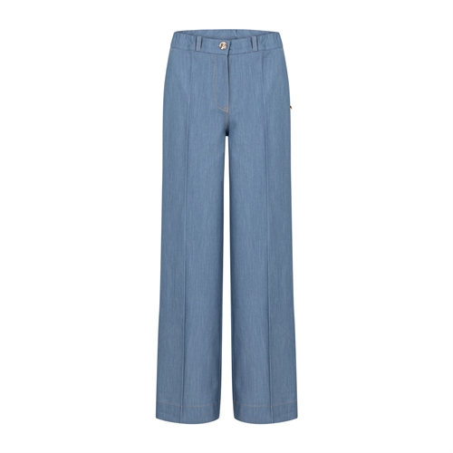 Bukser m. Stikninger Lyseblå Petra