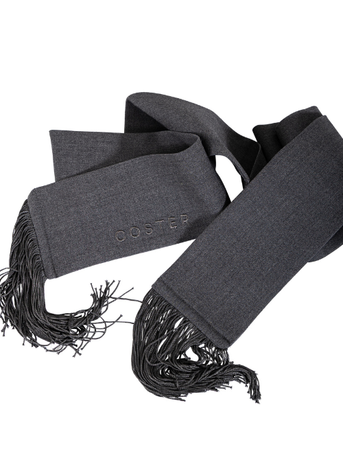 Fringe Tørklæde Grey