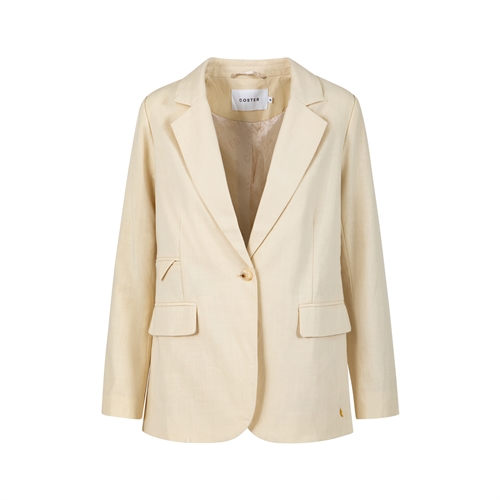 Hør Blazer Offwhite