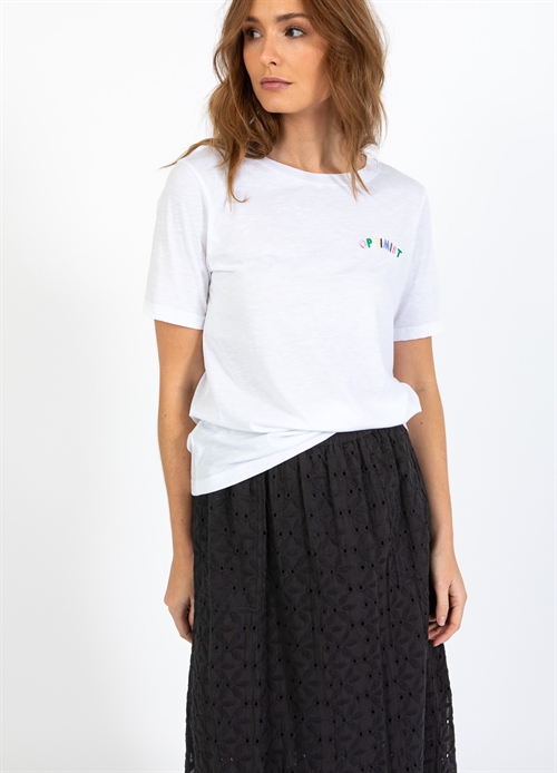 Optimist White Tee Mid Sleeve