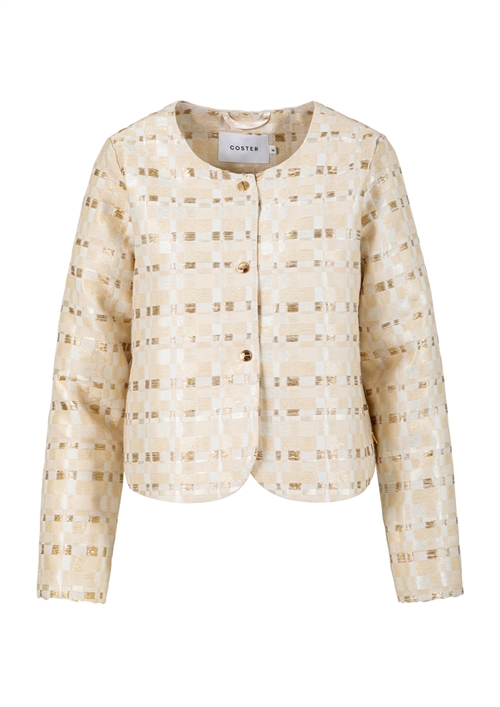 Shimmer Jacquard Jacket